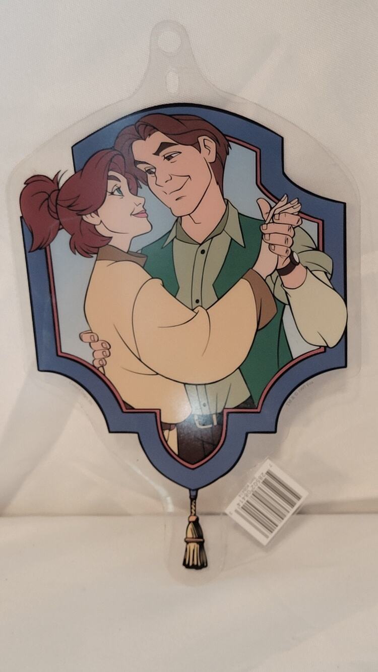 Vintage 1997 Anastasia Dimitri Dancing Color Clings Window Cling Decor Fox